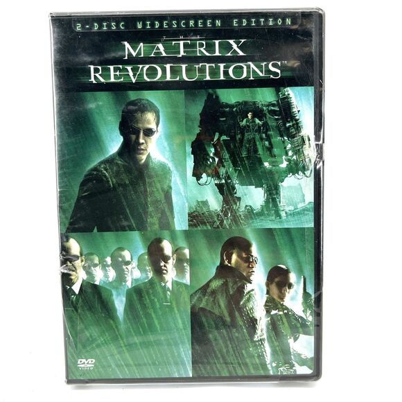 The Matrix Revolutions (DVD, 2004, 2-Disc Set) Sealed - Picture 1 of 5